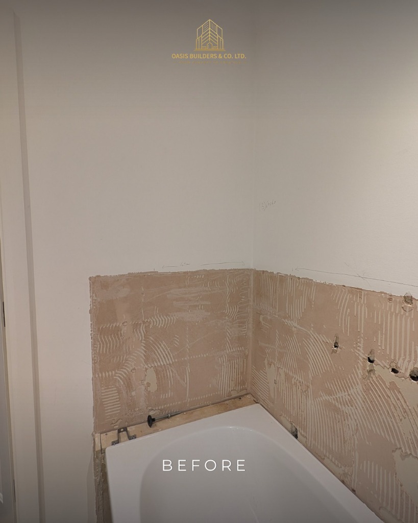 Bath Enclosure Strip-Out & Substrate Prep